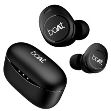 Deals, Discounts & Offers on Headphones - boAt Newly Launched Airdopes 121 V2 Plus TWS Earbuds with 50 HRS Playtime,Quad Mics w/ENx Tech,ASAP Charging, Beast Mode(50ms Low Latency),BTv5.3 & IPX4(Active Black)