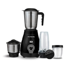 Deals, Discounts & Offers on  - Longway Reo 550W Mixer Grinder with 4 Jars (Powerful Motor with 1 Year warranty, Black & Gray)