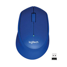Deals and Offers on - Logitech M331 Silent Plus Wireless Mouse, 2.4GHz with USB Nano Receiver, 1000 DPI Optical Tracking, 3 Buttons, 24 Month Life Battery, PC/Mac/Laptop - Blue Deals, Discounts & Offers on - Logitech M331 Silent Plus Wireless Mouse, 2.4GHz with USB Nano Receiver, 1000 DPI Optical Tracking, 3 Buttons, 24 Month Life Battery, PC/Mac/Laptop - Blue