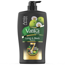 Deals, Discounts & Offers on Beauty Care - Dabur Vatika Long & Black Shampoo - 1L | With Amla & Bhringhraj | For Shiny, Long & Black Hair | No Added Parabens | Provides Gentle Cleansing, Conditioning and Nourishment to Hair