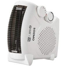 Deals, Discounts & Offers on  - Amazon Brand - Solimo 2000/1000 Watts Room Heater with Adjustable Thermostat (ISI certified, White colour, Ideal
