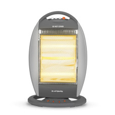 Deals, Discounts & Offers on  - Longway Blaze 3 Rod 1200 Watt Halogen Room Heater (White & Gray)