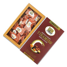 Deals, Discounts & Offers on  - Bon Amour by Sapphire - Tiramisu Almonds Dark Chocolate I Extra Smooth & Creamy Chocolates with Nuts I Crunchy Almond Covered With Milk Choco 80gm, Pack of 2