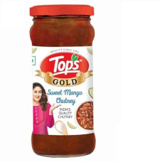 Deals, Discounts & Offers on  - TOPS Gold Sweet Mango Chutney - 450 Gram Glass Bottle | Relish The Sweet and Spicy tanginess of raw Mangoes