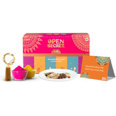 Deals and Offers on - Open Secret Christmas & New Year Gift Hamper Item Snacks Combo Box | 5 Item Gift Combo - Assorted Cookies + Card + Light | Healthy Unjuncked Food | X-mas & New Year Gift Hamper | For Family, Friends, Corporate Deals, Discounts & Offers on - Open Secret Christmas & New Year Gift Hamper Item Snacks Combo Box | 5 Item Gift Combo - Assorted Cookies + Card + Light | Healthy Unjuncked Food | X-mas & New Year Gift Hamper | For Family, Friends, Corporate