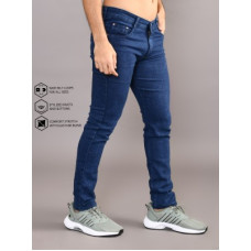 Deals, Discounts & Offers on  - LzardMen Slim Mid Rise Blue Jeans