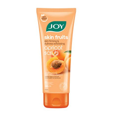 Deals, Discounts & Offers on Beauty Care - Joy Skin Fruits | Skin firming & dullness exfoliating | Apricot Scrub or Moisturized, Glowing Skin | Youth restoring with natural vitamin A | Skin Glowing Face Scrub | Minimizes Pores, Blackheads | 100% Vegan | No Harsh Chemicals | Apricot Face Scrub | 20