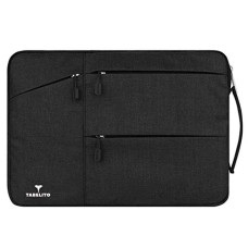 Deals, Discounts & Offers on Laptop Accessories - Tabelito Polyester Hybrid Laptop Bag Sleeve Case Cover Pouch For 14 Inch(35Cm) Laptop Apple / Dell / Lenovo / Asus / Hp / Samsung / Mi / MacBook / Ultrabook / Thinkpad / Ideapad / Surfacepro (Black)