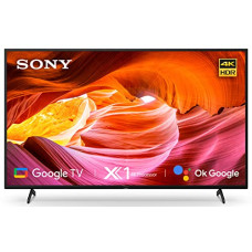 Deals, Discounts & Offers on Televisions - [For Card Users] Sony Bravia 164 cm (65 inches) 4K Ultra HD Smart LED Google TV KD-65X75K (Black) (2022 Model) | with Alexa Compatibility