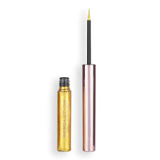 Deals, Discounts & Offers on Beauty Care - Makeup Revolution Ultimate Lights Chromatic Liner Gold Ultra Glam, festive look with shimmering shadows Eyeliner