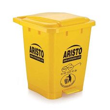 Deals, Discounts & Offers on  - Aristo Plastic Pedal Garbage Waste Dustbin 45 LTR (Yellow)
