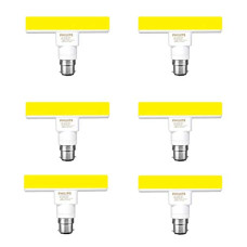 Deals, Discounts & Offers on  - PHILIPS T-bulb Rangoli B22 5-Watt LED Bulb (Pack of 6, Yellow)
