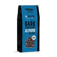 Deals, Discounts & Offers on  - Mojo Bar Thins - 70% Dark Chocolate Almond with Sea Salt (Vegan, Portion Controlled), 108 GM