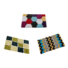 Deals, Discounts & Offers on  - AAZEEM Abstract Cotton Door Mat - 16