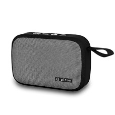 Deals, Discounts & Offers on Electronics - Newly Launched pTron Musicbot Lite 5W Mini Bluetooth Speaker with 6Hrs Playtime, Immersive Sound, 40mm Driver, BT5.1 with Strong Connectivity, Portable Design, Integrated Music & Call Control (Black)