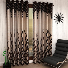 Deals, Discounts & Offers on  - Home Sizzler 2 Piece Window Curtains - 5 Feet