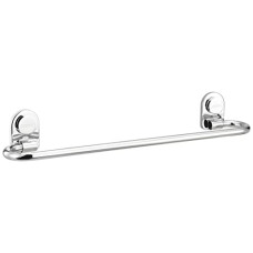 Deals, Discounts & Offers on Home Improvement - Amazon Brand Solimo Anti Rust Stainless Steel Folding Towel Rod with Hooks/Towel Rod