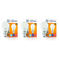 Deals, Discounts & Offers on  - wipro Garnet Base B22 5-Watt LED Bulb (Cool Day Light) - Pack of 3