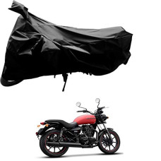 Deals, Discounts & Offers on Accessories - Kandid Black Polyester Two Wheeler Cover_1