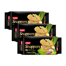 Deals, Discounts & Offers on  - UNIBIC Snappers Potato Crackers - Cream & Onion (Pack of 3) - 900gm