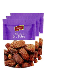 Deals, Discounts & Offers on  - Nutzy Premium Dates (Dry red Dates/ Lal Chuara, 600g)