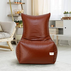 Deals, Discounts & Offers on Furniture - Sattva Chair Style Bean Bag XXXL Bean Bag Filled (with Beans) - Tan*