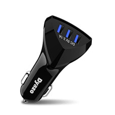 Deals, Discounts & Offers on Mobile Accessories - Dyazo 12 W 3 Port USB Car Charger Adapter with Smart ic Compatible