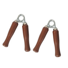Deals, Discounts & Offers on  - Aurion Wooden Hand Grip Set 2Pcs