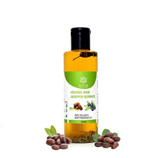 Deals, Discounts & Offers on Lubricants & Oils - Natuur Anti Cellulite Jojoba And Juniper Massage Oil - 200 Ml (Brown)