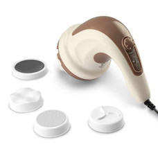 Deals, Discounts & Offers on  - Lifelong LLM27 Corded Electric Handheld Full Body Massager With 4 Massage Heads & Variable Speed Settings For Pain Relief & Relaxation|Handheld Full Body Massager