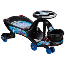 Deals, Discounts & Offers on  - Amazon Brand - Jam & Honey Magic / Swing Car (Shark) | Scratch Free Wheels | Easy Ride
