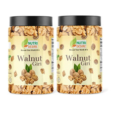 Deals, Discounts & Offers on  - Nutri Desire Combo Pack of California Walnut Without Shell 400 gm Each Total 800 gm | Walnut Giri | Akhrot Giri [Jar Pack]