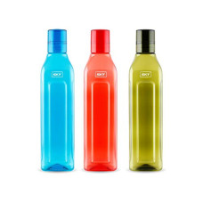 Deals, Discounts & Offers on  - SKY Miami Unbreakable PET Water Bottle, Set of 3 1000 ml, Multicolour