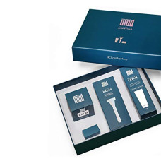 Deals, Discounts & Offers on Health & Personal Care - MensXP Mud Shaving Kit Essentials, Premium Shaving Kit For Men (With 6 Blade Razor, Shaving Cream, After Shave Balm & Blade Refill), Father's Day Gift Set