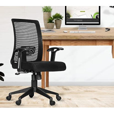 Deals, Discounts & Offers on Furniture - Da URBAN Elite Mid-Back Revolving Mesh Ergonomic Chair