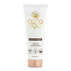 Deals, Discounts & Offers on Personal Care Appliances - Coco Soul Foot Cream with Coconut, Neem & Ayurveda | Silicones, Mineral Oil, Paraben & Sulphate Free | Vegan | 75ml