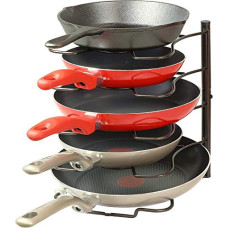 Deals, Discounts & Offers on  - Callas Kitchen Cabinet Pantry Pan and Pot Lid Organizer Rack Holder, CA63