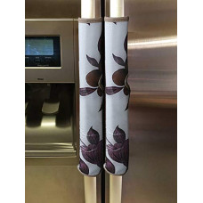 Deals, Discounts & Offers on  - Kuber Industries PVC 2 Pieces Fridge Handle Cover (Cream) -CTKTC5798 (Model Number: CTKTC05798)