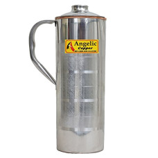 Deals, Discounts & Offers on  - Angelic Copper Water Bottle, 650 ml, Copper