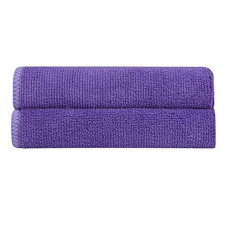 Deals, Discounts & Offers on Home Improvement - Bathla Spic & Span Multi Purpose Micro Fiber Cleaning Cloth - 380 GSM: 40cmx40cm (Pack of 2 - Purple)
