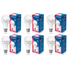 Deals, Discounts & Offers on  - CROMPTON Emergency 9W LED Bulb Base B22 Cool Day Light (Pack of 6)