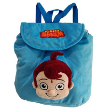 Deals, Discounts & Offers on  - Chhota Bheem 3D Face Plush Bag - Blue