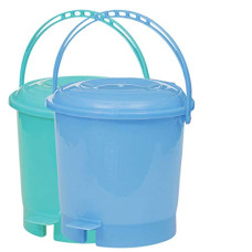 Deals, Discounts & Offers on  - Kuber Industries 2 Piece Plastic Dustbin Set (CTKTC43)