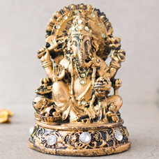 Deals, Discounts & Offers on  - ARCHIES Divine Showpiece Figurine Statue Traditional Sculpture-Diwali Gifts,Home Decorations.- DEM_07