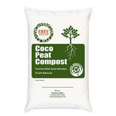 Deals, Discounts & Offers on Gardening Tools - Ebee Cocopeat Compost with Living Soil Microbes-1 Kg
