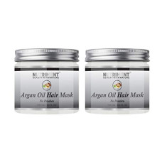 Deals, Discounts & Offers on Beauty Care - Nutriment, Argan Oil Hair Mask 250gmfor damaged and Dry Hair Repairs and Nourishes Hair Suitable All Hair Types combo pack of 2, Rosemary