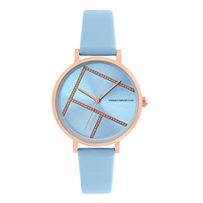 Deals, Discounts & Offers on Men - French Connection Analog Blue Dial Women's Watch-FCN00012A