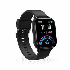 Deals, Discounts & Offers on Electronics - GIONEE STYLFIT GSW6 Smartwatch with Bluetooth Calling and Music, Built-in Mic & Speaker, 1.7 Display, Multiple Watch Faces, SpO2 & 24 * 7 HR Monitoring, Full Touch Control(Matte Black), Regular