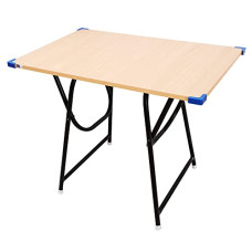 Deals, Discounts & Offers on Furniture - Ebee Big Size Engineer Wood Foldable Study Desk (Beige)
