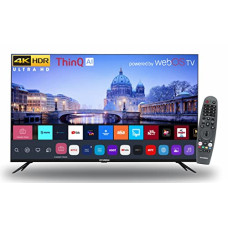 Deals, Discounts & Offers on Televisions - HYUNDAI 140 cm (55 inches) Frameless Series 4K Ultra HD Smart LED TV UHDHY55WSR4BYI5 (Black)